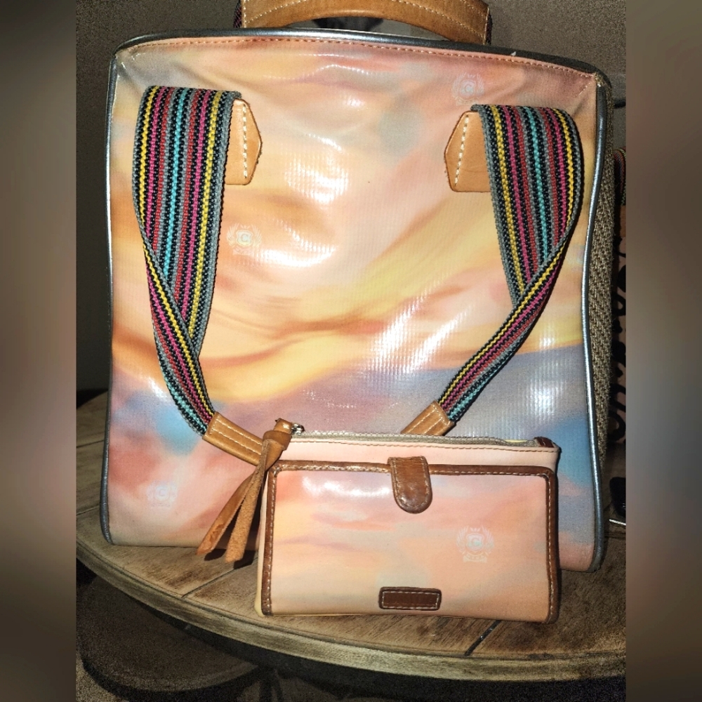 Large Consuela Tote with wallet